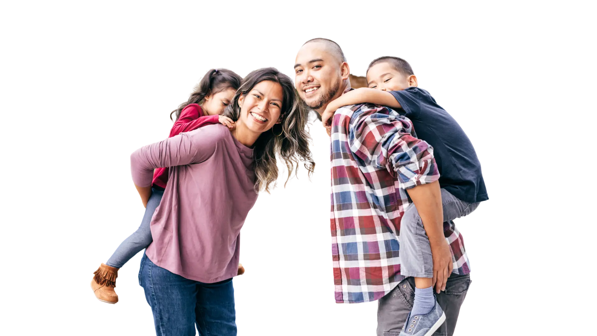 Family protected by life insurance